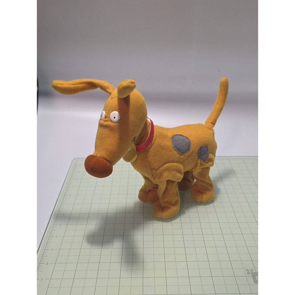 Nickelodeon Rugrats Mattel 1998 Viacom Plush Doll Spike Dog Walking‎ Untested